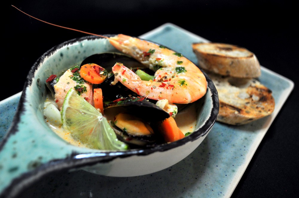 Соте з морепродуктів