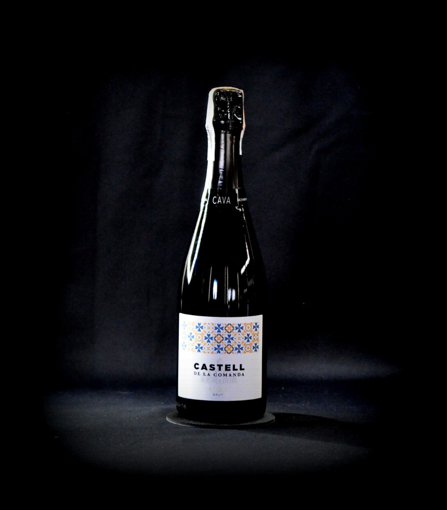 Вино ігр  CASTELL DE LA COMANDA CAVA BRUT біле сухе 0.75 л