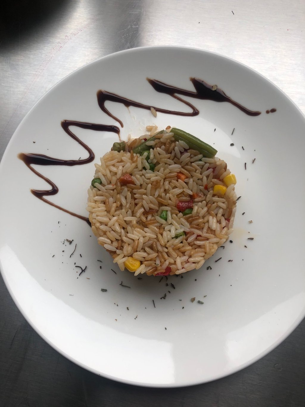 Рис з овочами