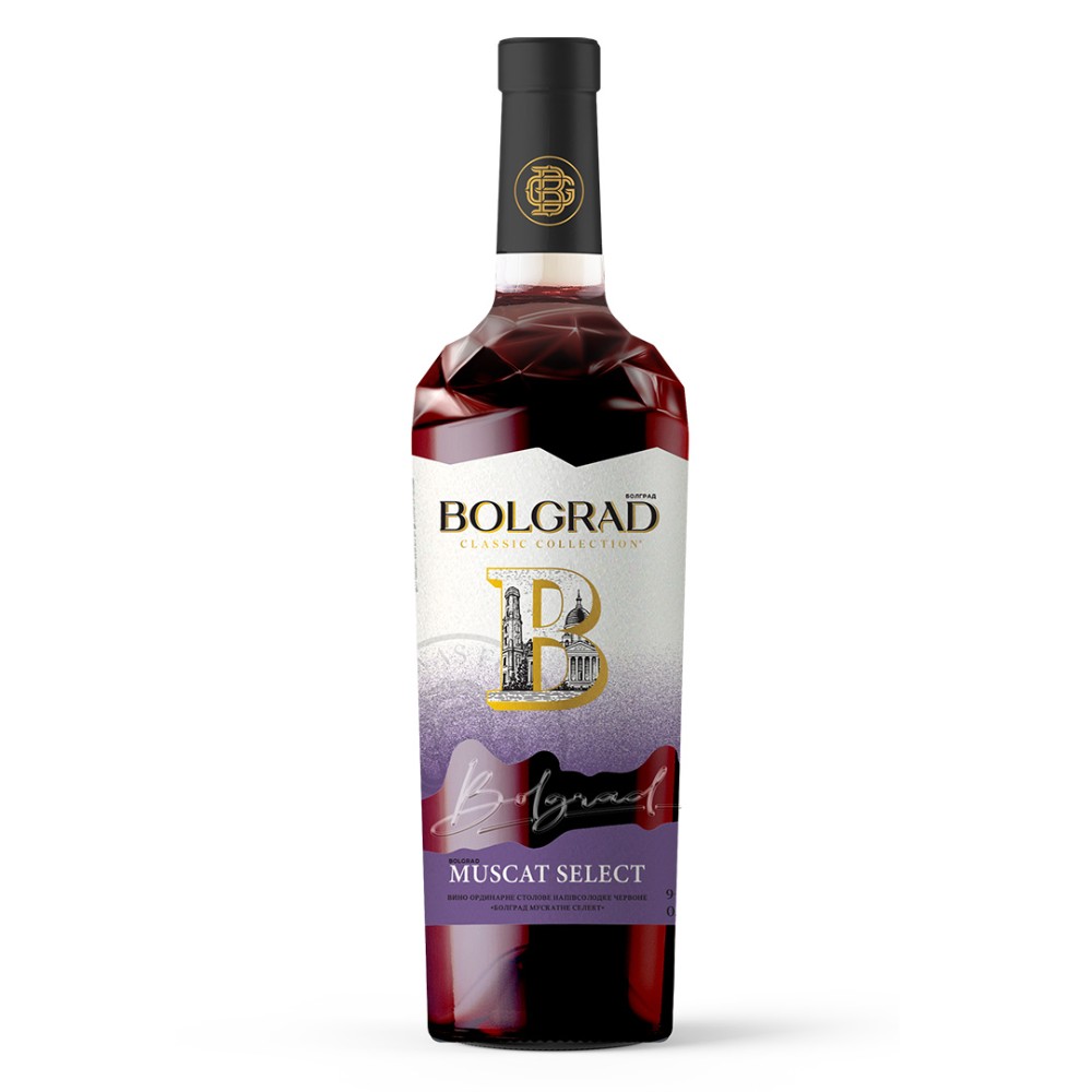 Вино Bolgrad Myskat червоне (0,75л)