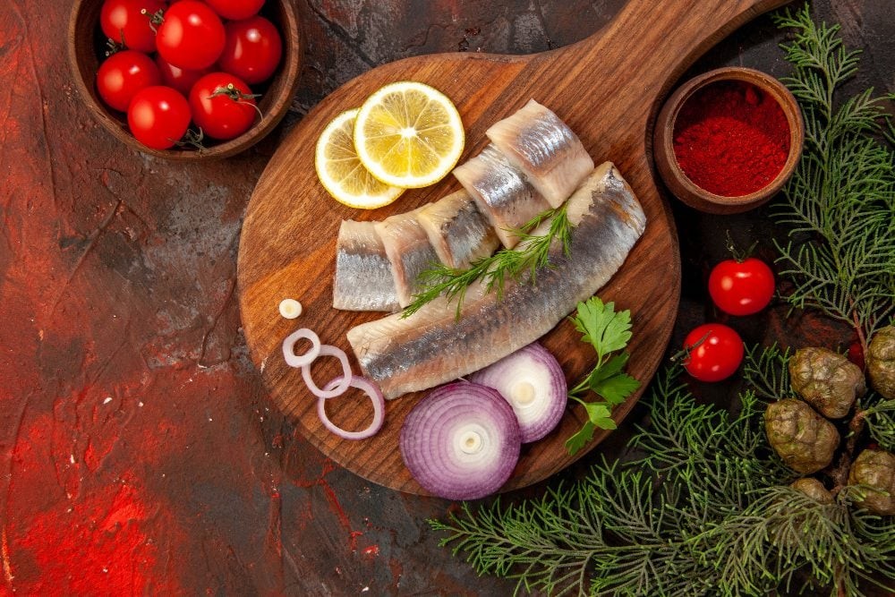 Скумбрія пряного посолу (100 гр)