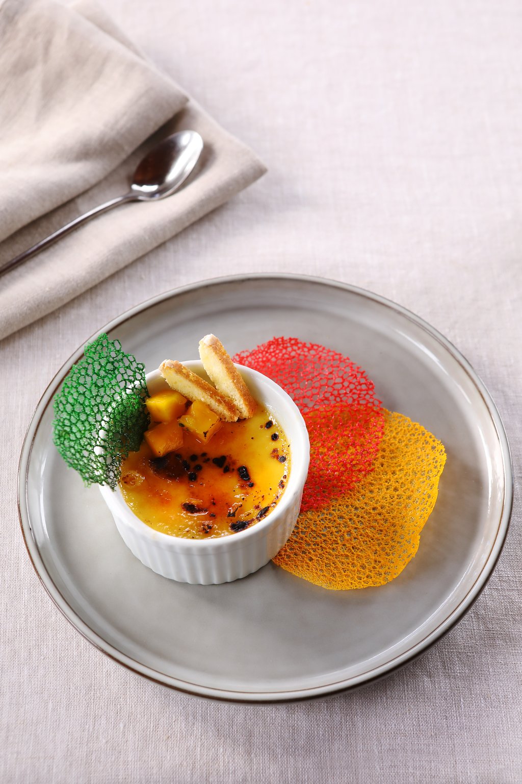 Salted Vanilla Crème Brulee