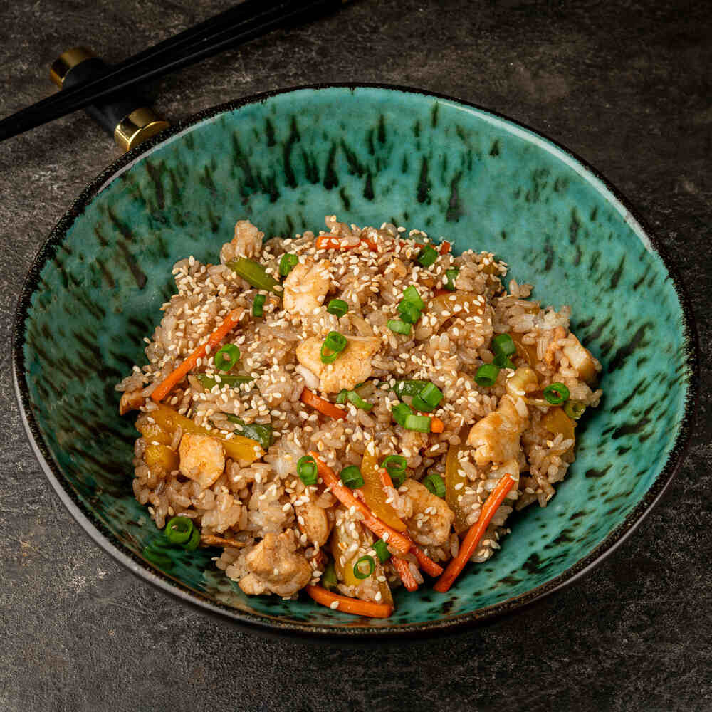 Рис WOK з овочами
