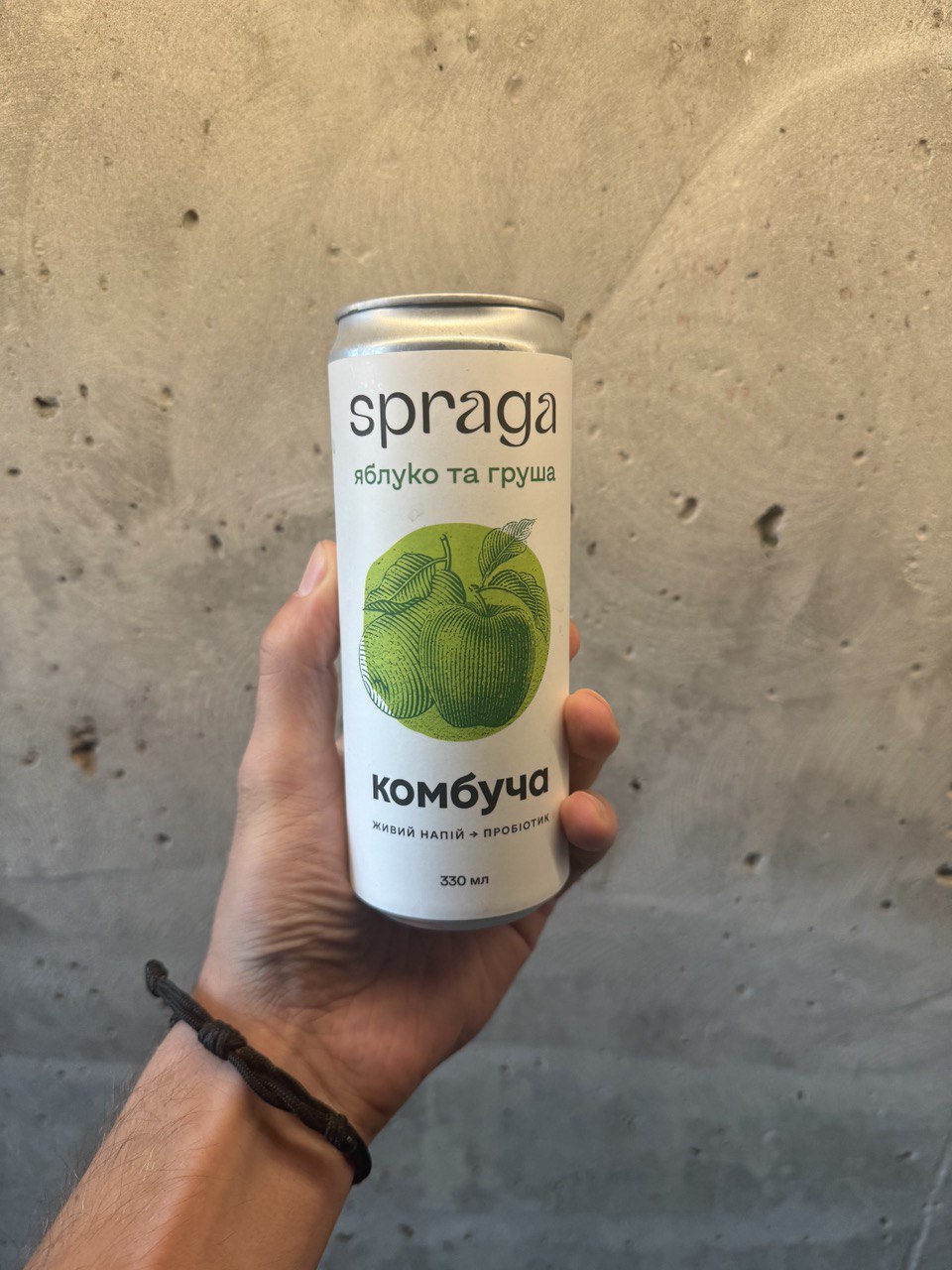 Комбуча Spraga яблуко та груша