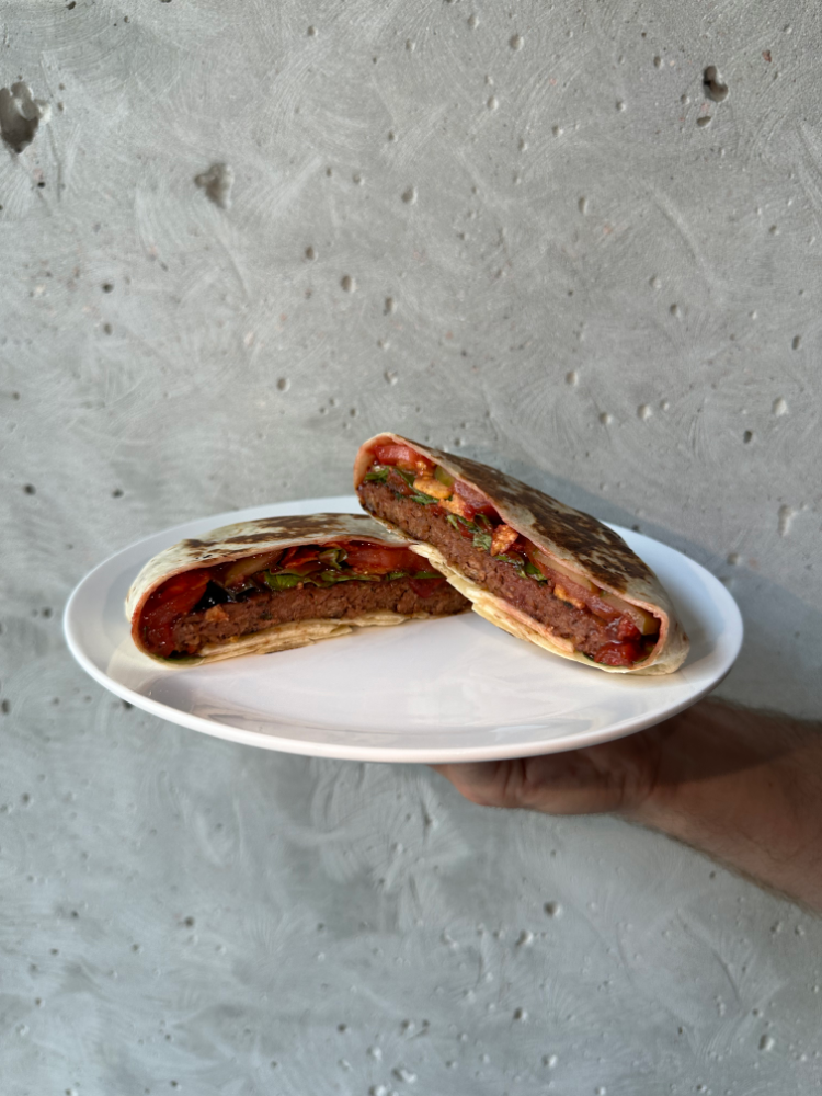 Gараж Веган-бургер в Лаваші