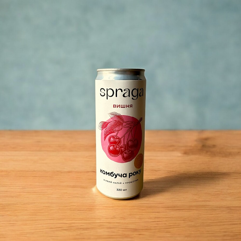 Комбуча Spraga вишня