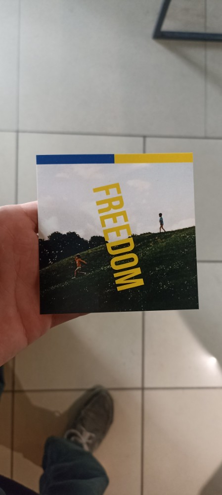 стікер Freedom