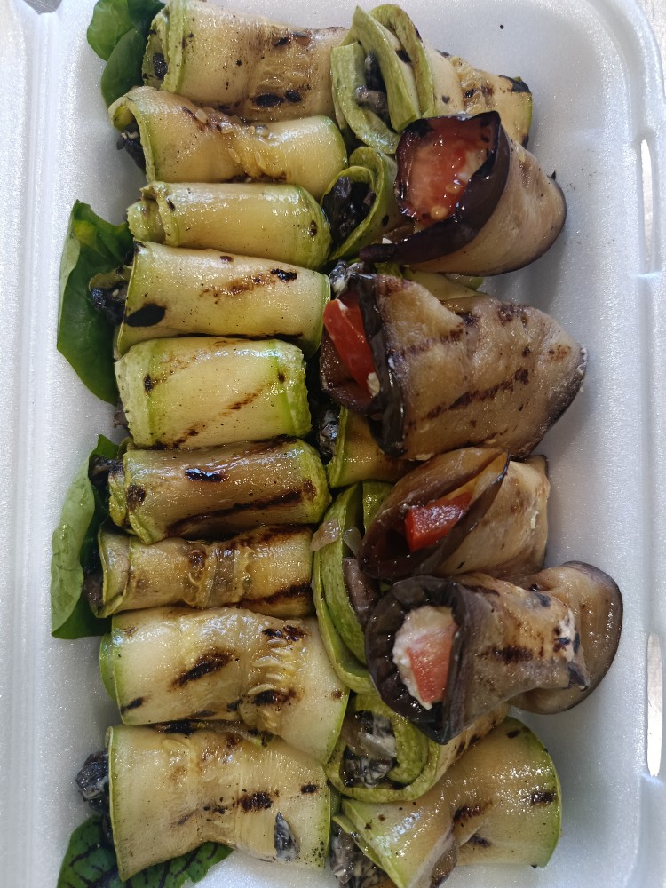 рулетики з кабачків з грибами 200г