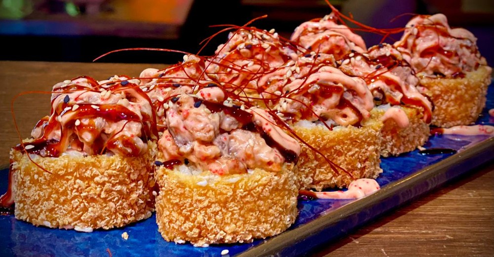 Вулкан з печним Лососем