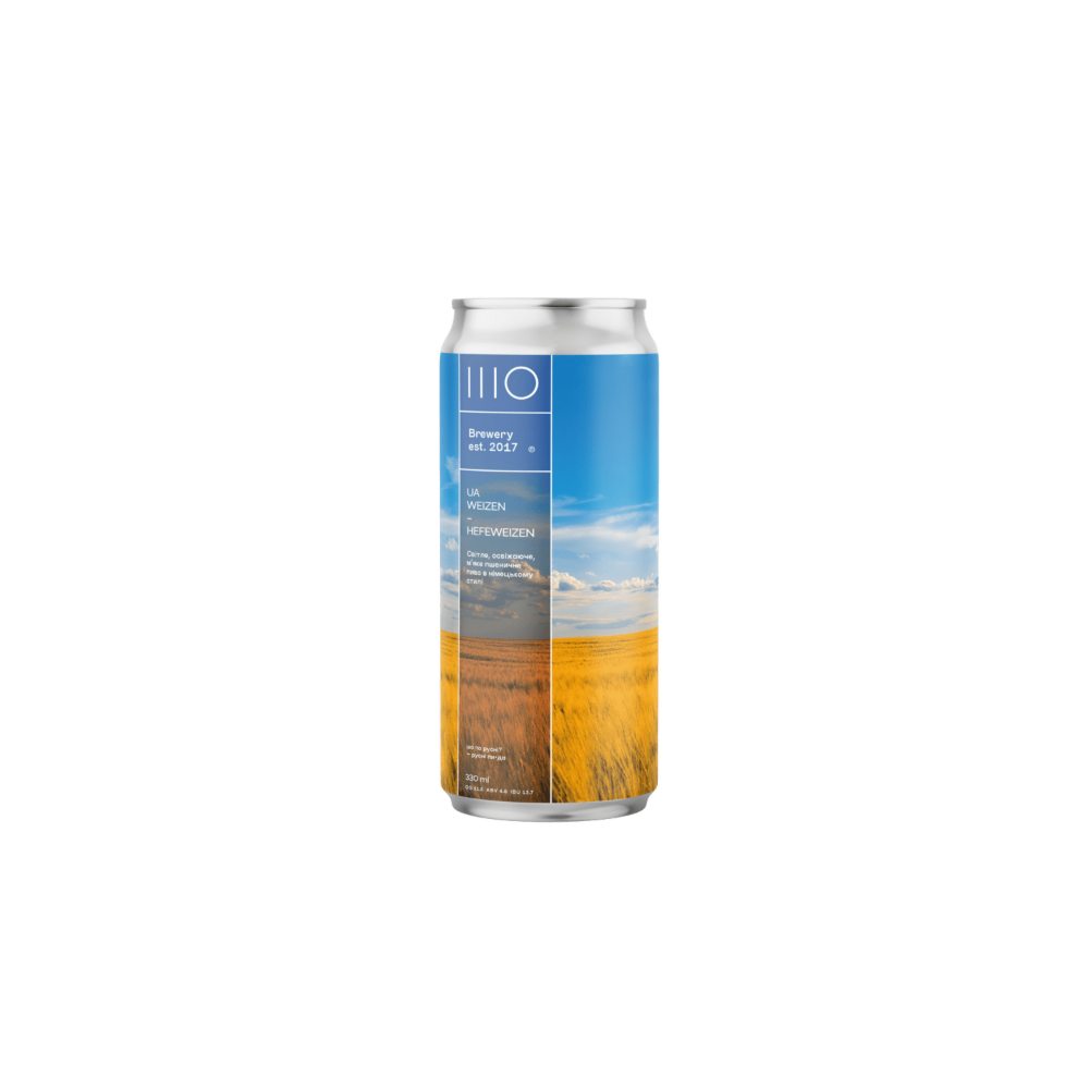 UA Weizen пиво світле нефільтроване 0.33л