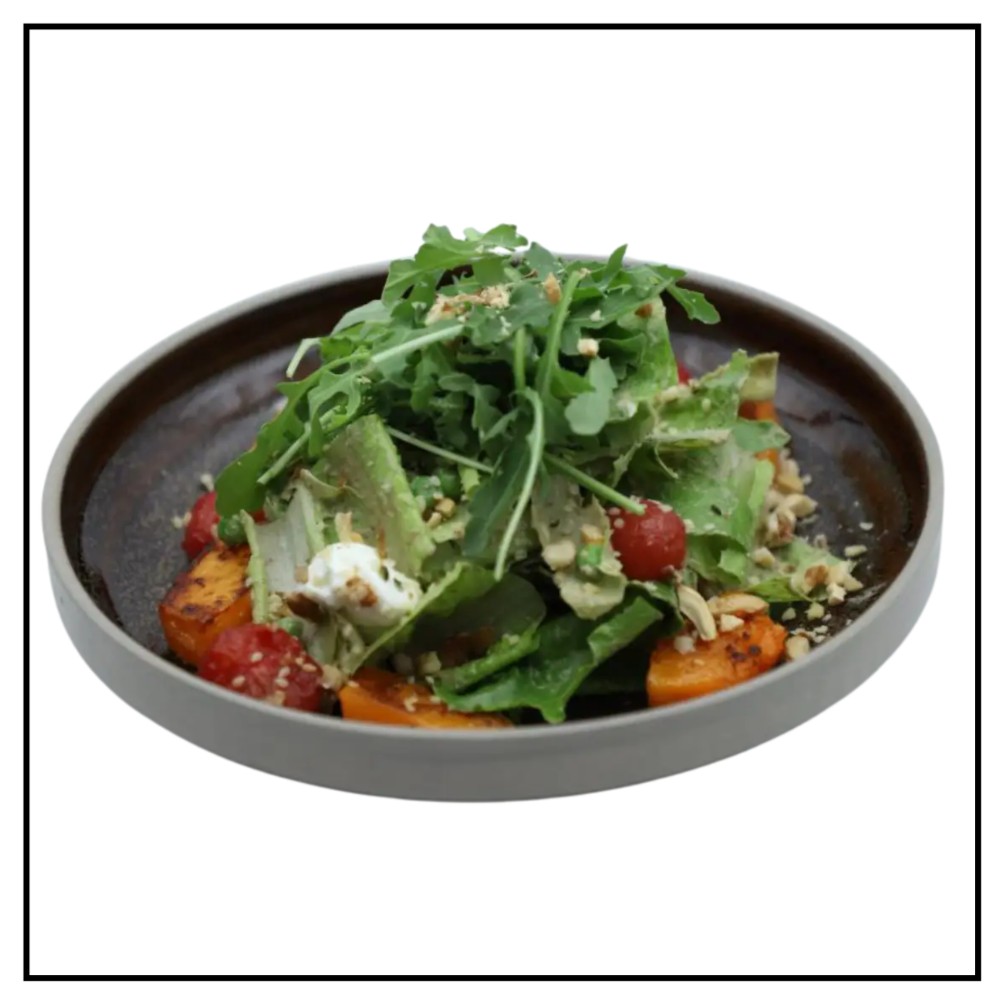 Салат з гарбузом гриль 