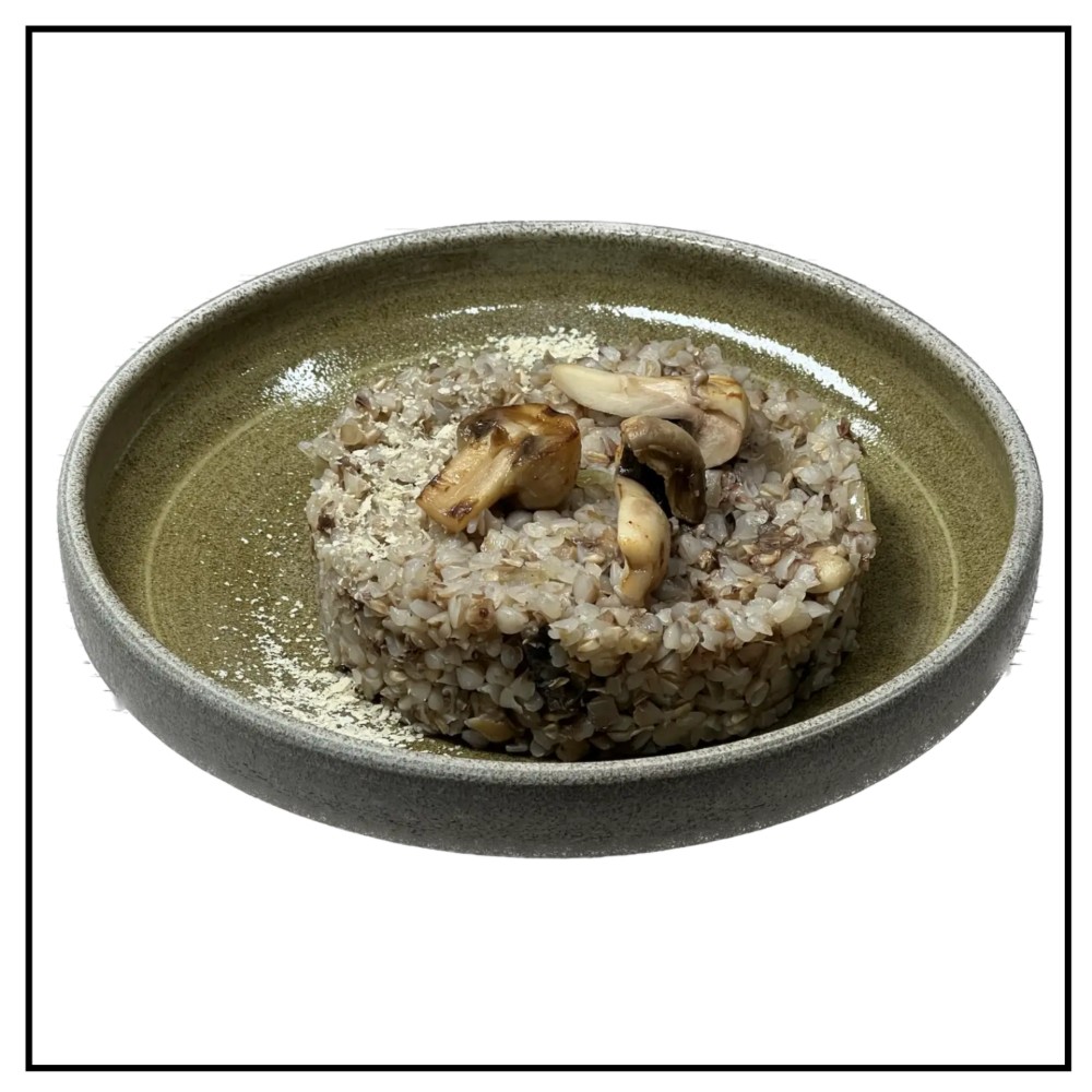 Гречка з грибами 