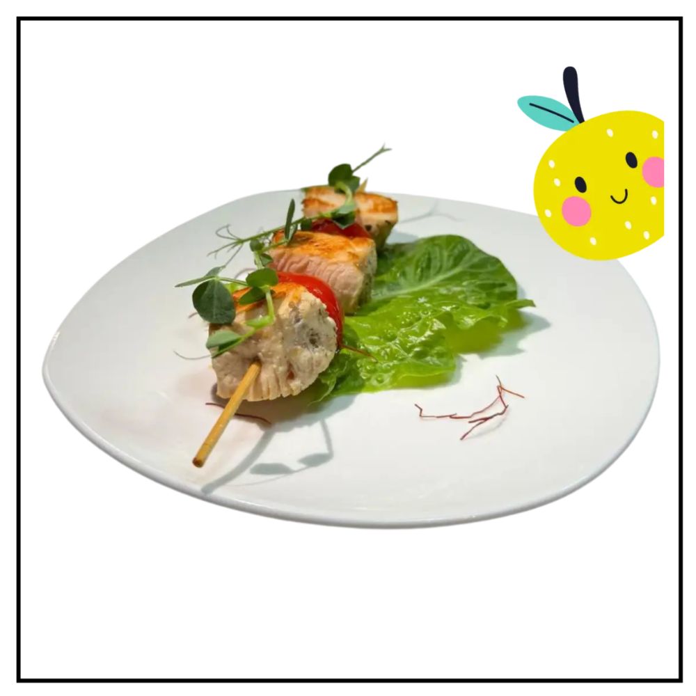 Шашличок курячий з помідорами чері