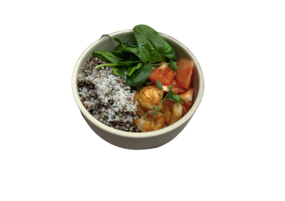 Боул з креветками  кіноа