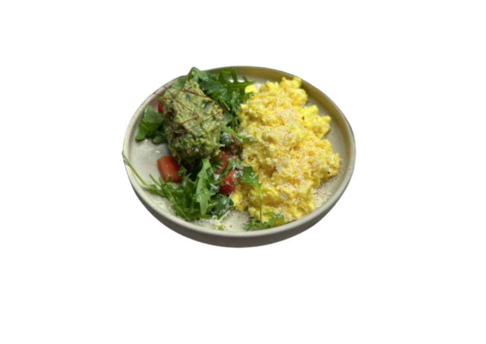 Скрембл з гуакамоле