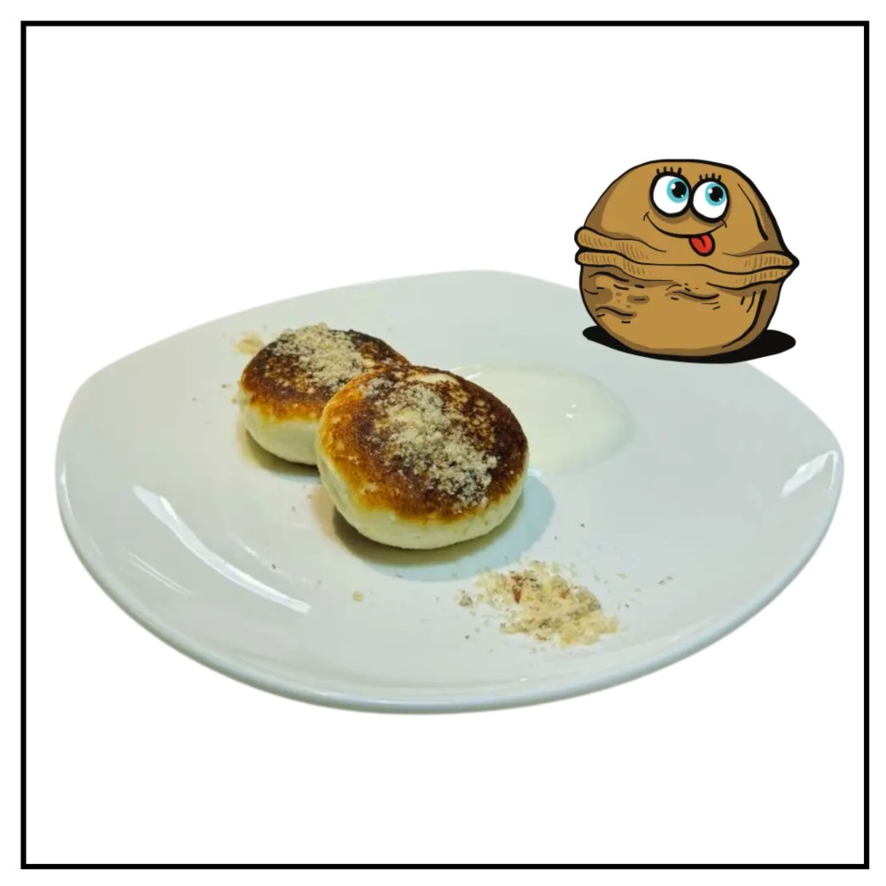 Сирники класичні зі сметаною 