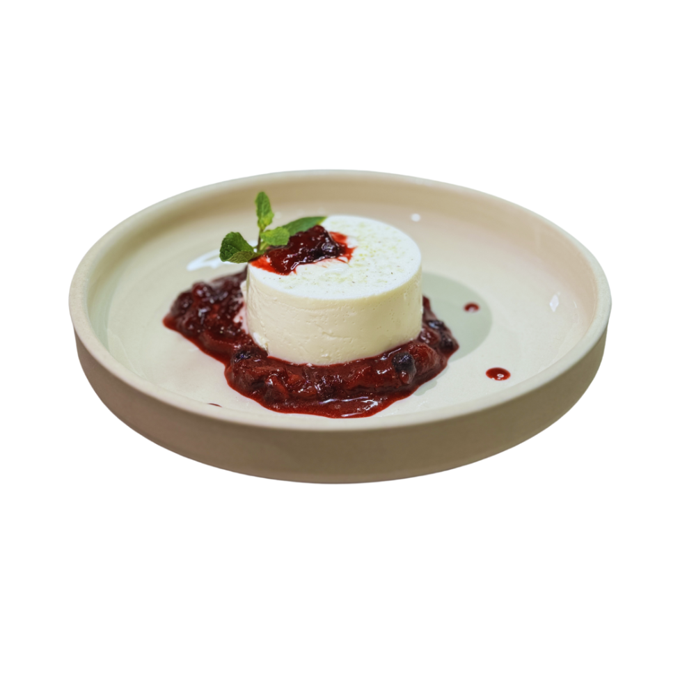 АКЦІЯ Панакота з ягідним соусом 100/30