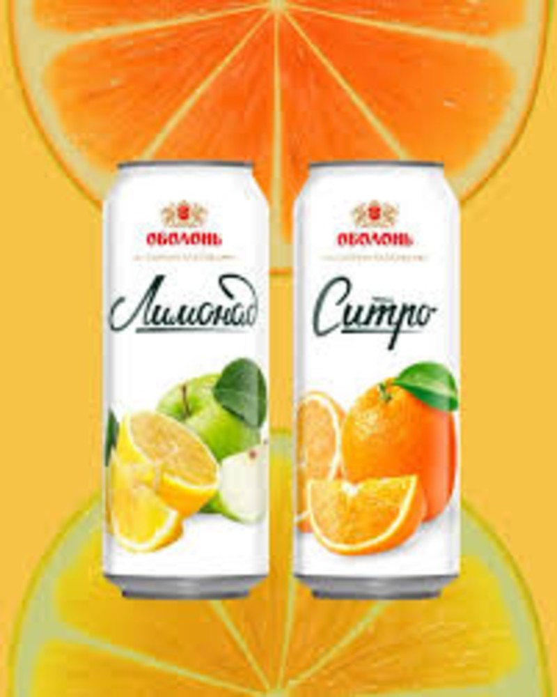 Лимонад Оболонь з/б 0,44