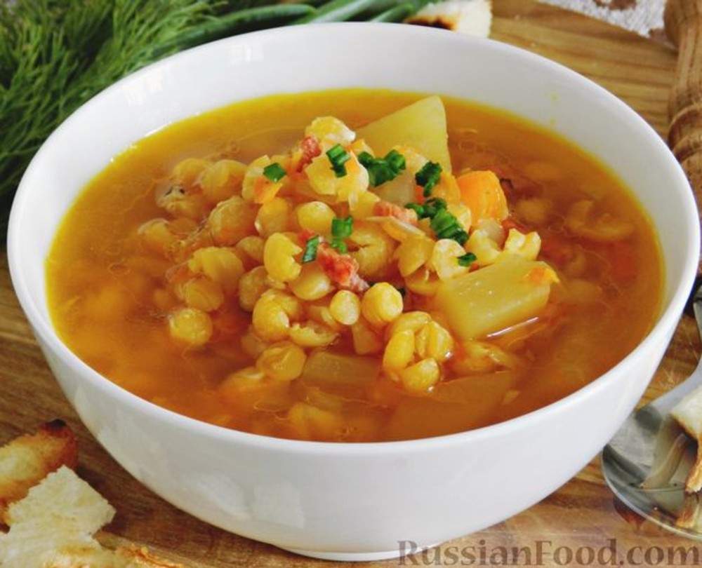 Суп гороховий