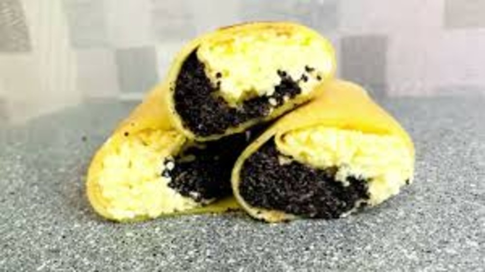 Млінець з маком та творогом