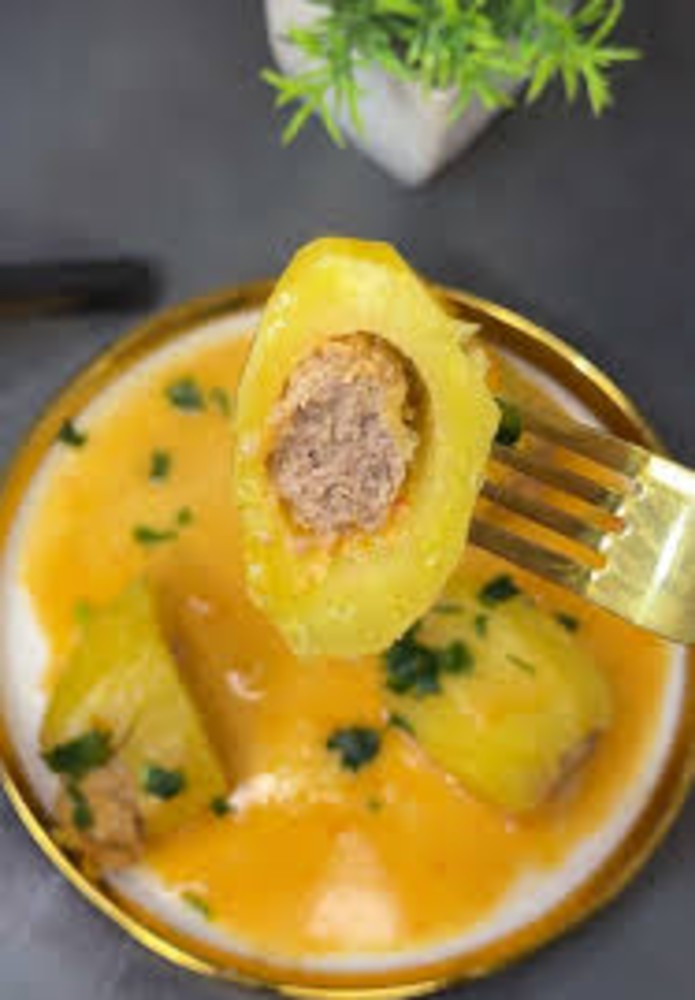 Картопляна Діжочка з м'ясом