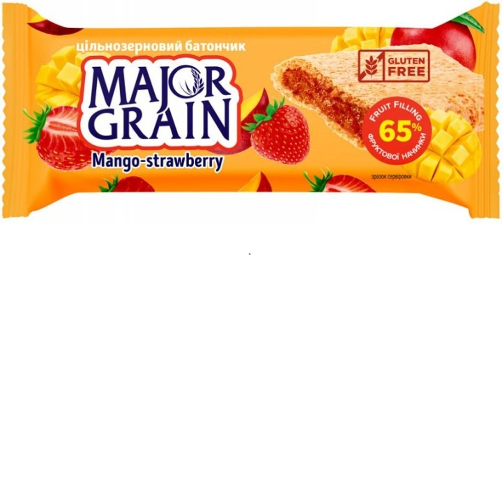 Злак.батончик "Major Grain" манго-полун. 40г