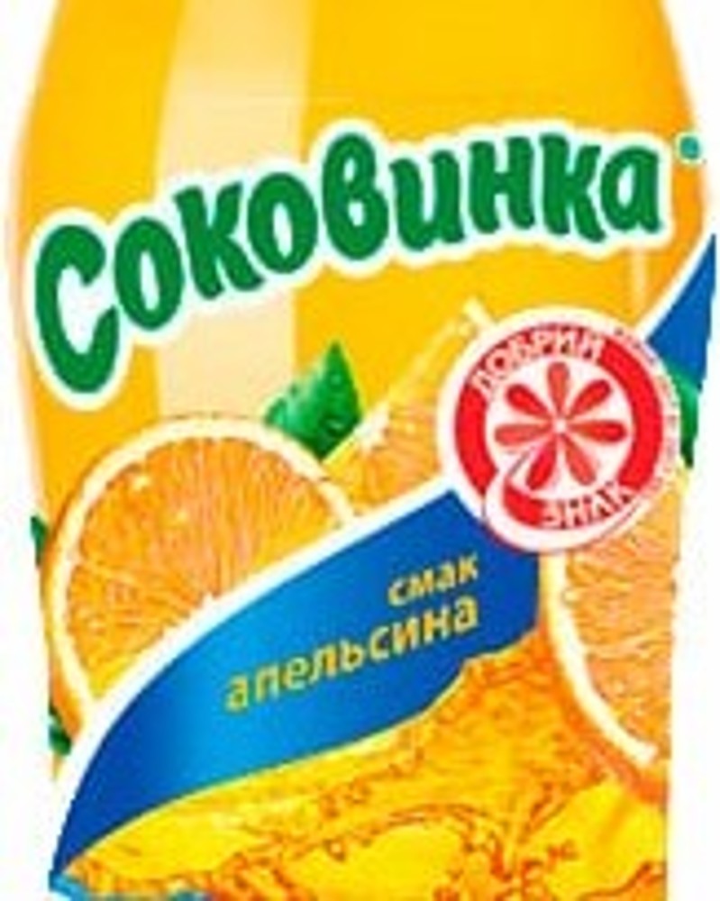 Напій "Соковинка" смак Апельсин 2л