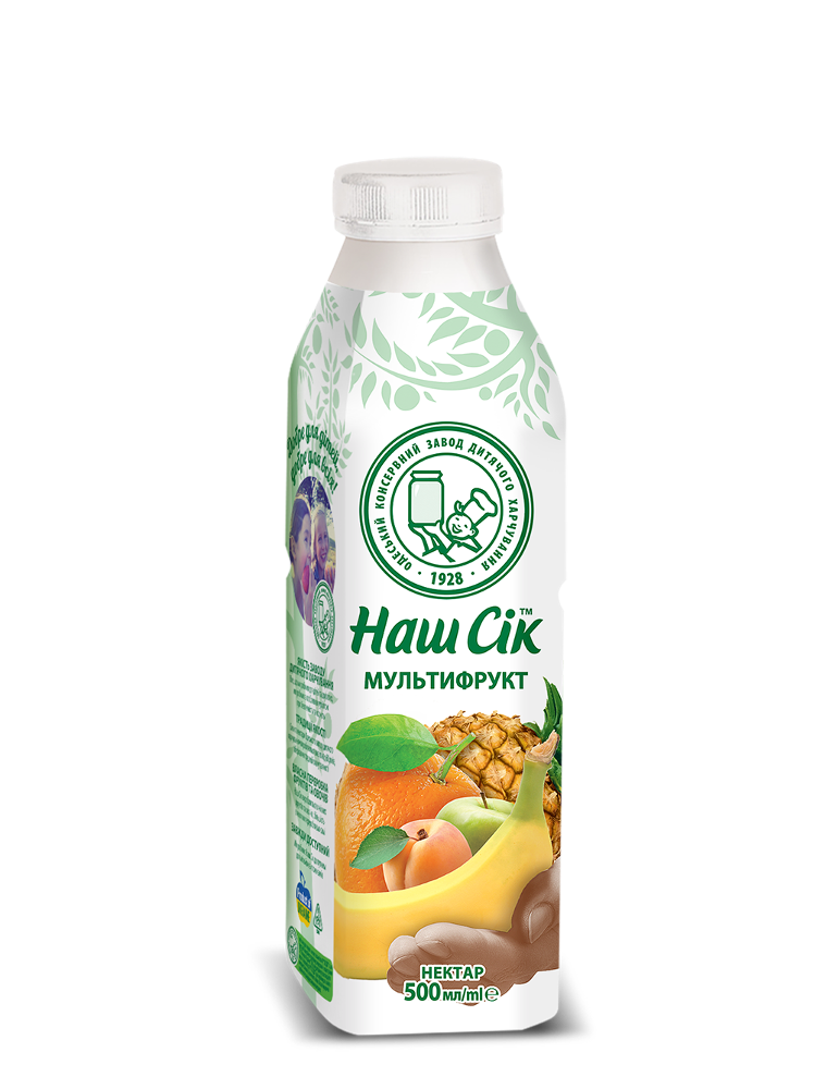 Наш Сік ПЕТ 0,5л