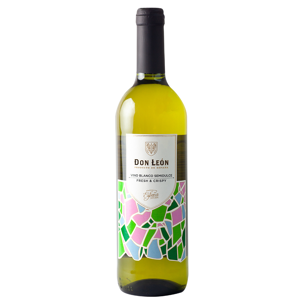 Вино столове White Wine Semisweet Don Leon біле/н/сл