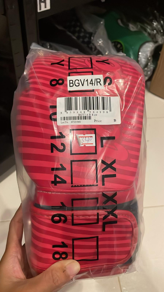 Gloves Fairtex BGV14 R (14oz)