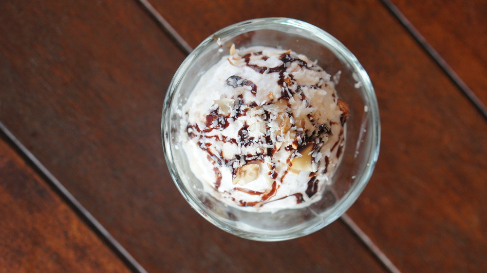 VEGAN COCONUT ICE-CREAM