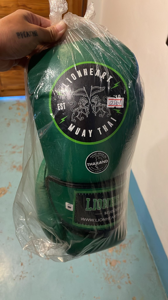 Glove Lionheart Green 8oz 