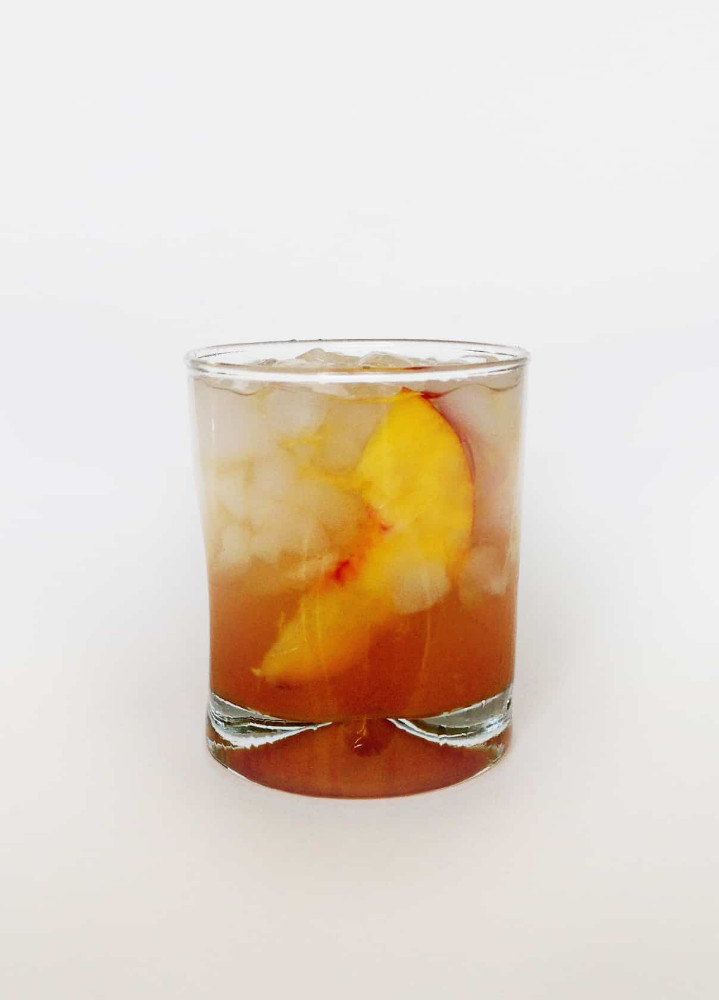 Italian Soda With Peach