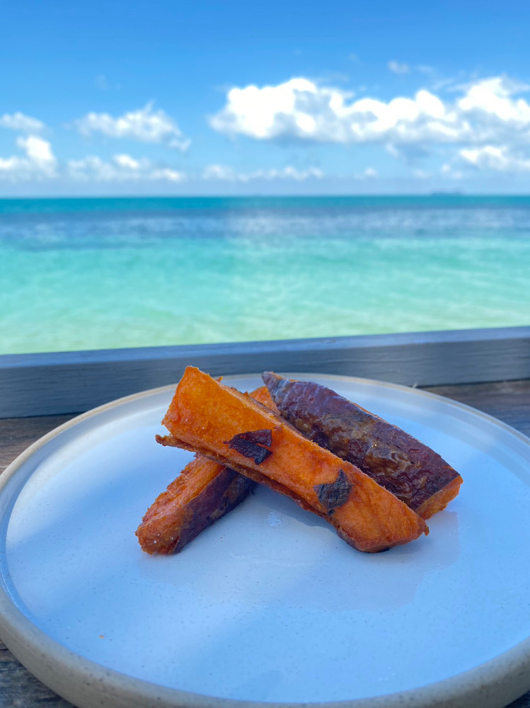 food_3 sweet potato wedges - fried 