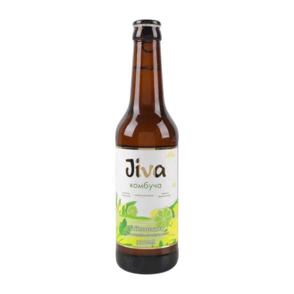 Комбуча Jiva Лаймонадна, 0.33, шт