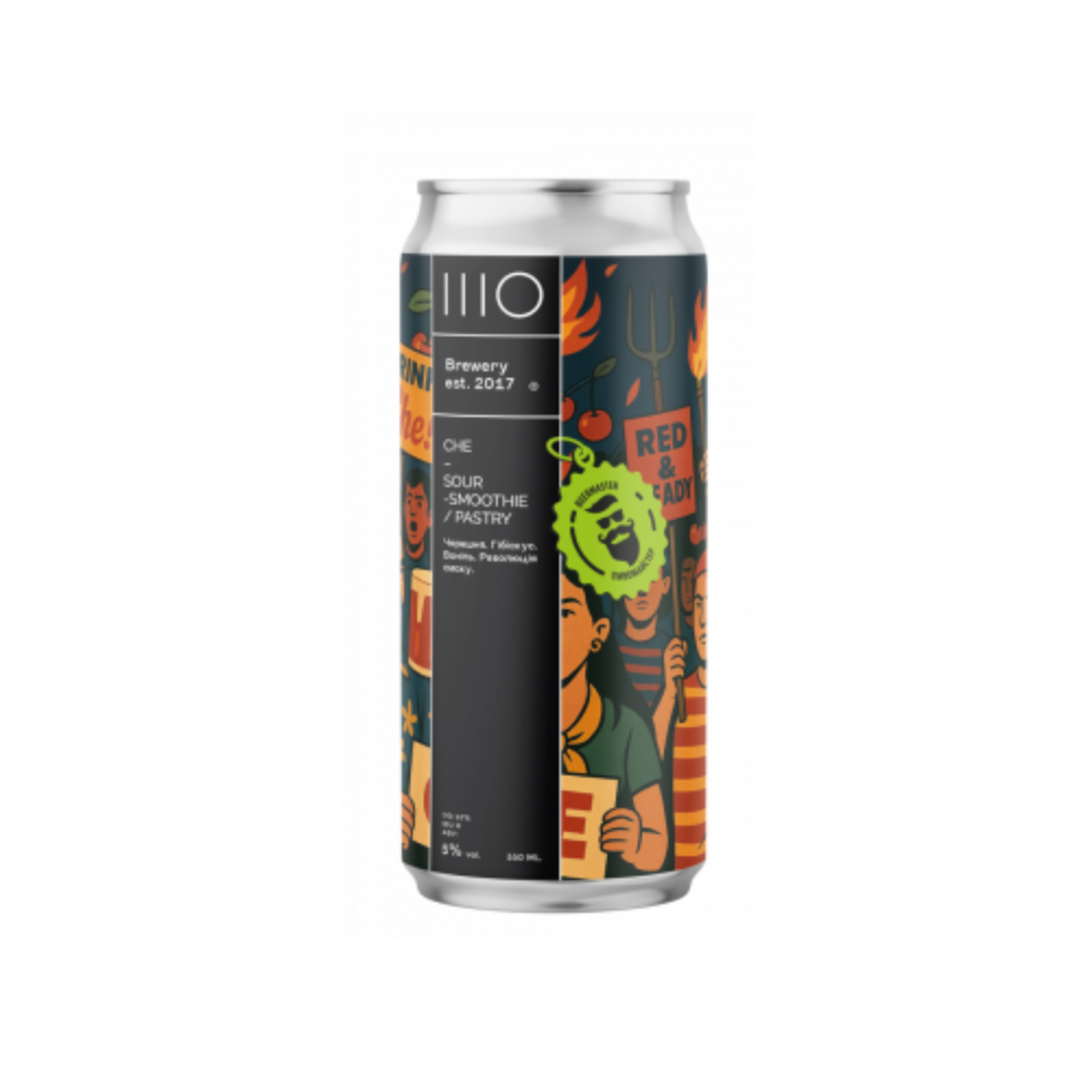 Пиво ШО Che Sour, ABV 5%, 0.33 л