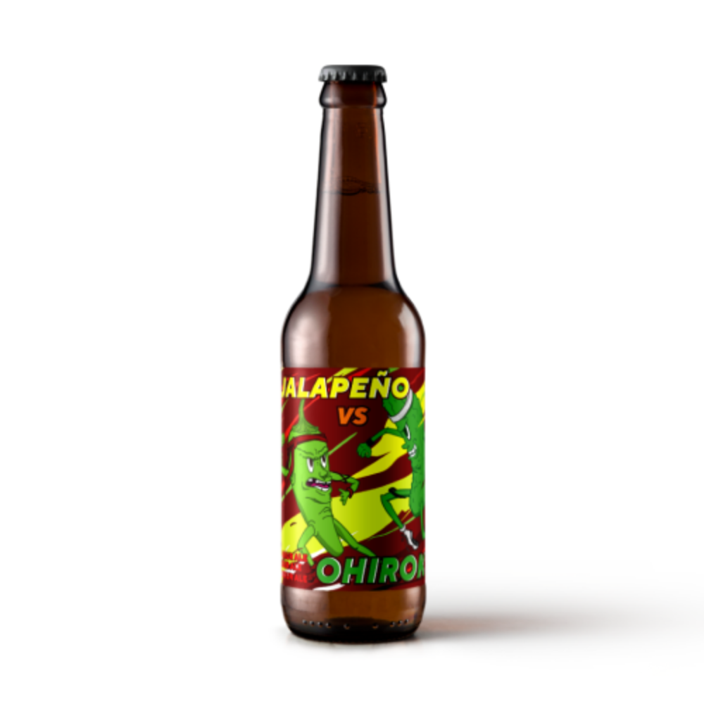 Пиво Red Cat Jalapeno vs Ohirok ABV 3.8% IBU 8, 0.33, шт