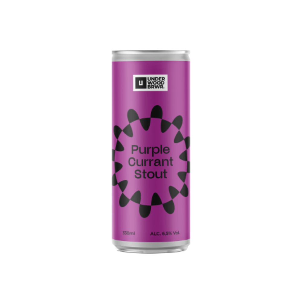 Пиво Underwood Purple Currant Stout, ABV 6.5%, 0.33, шт