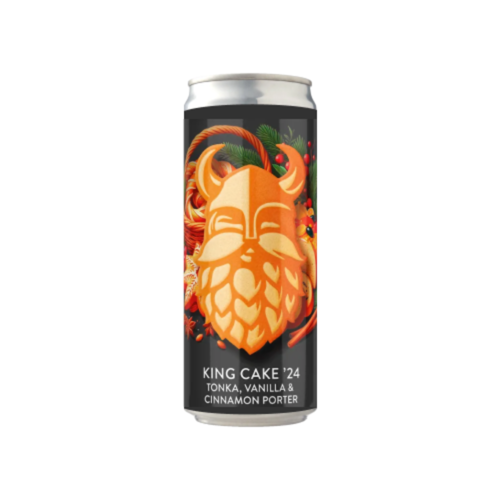 Пиво Varvar King Cake 2024 Porter, ABV 6.4%, 0.33, шт