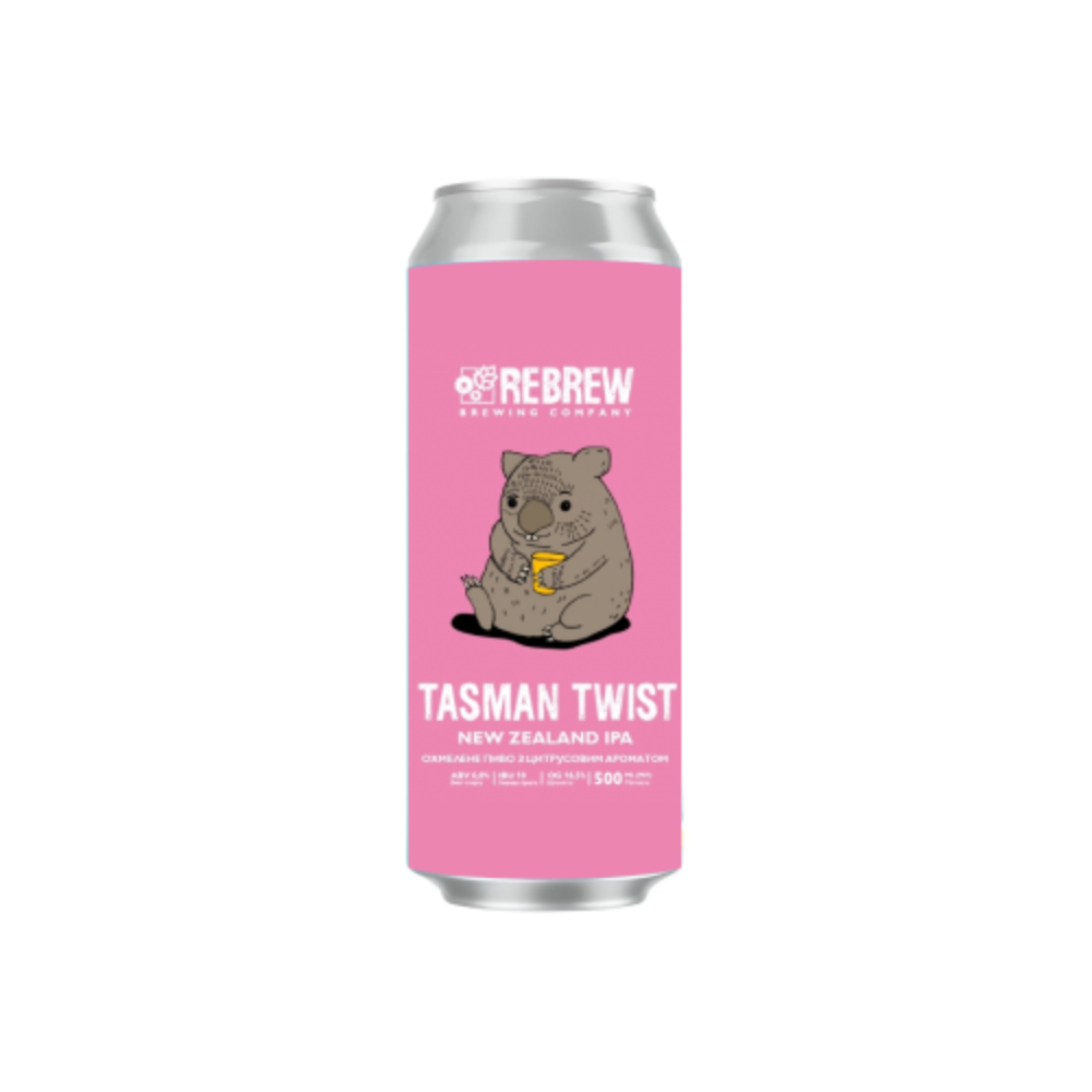 Пиво Rebrew Tasman Twist NEIPA, ABV 6.8%, 0.5, шт