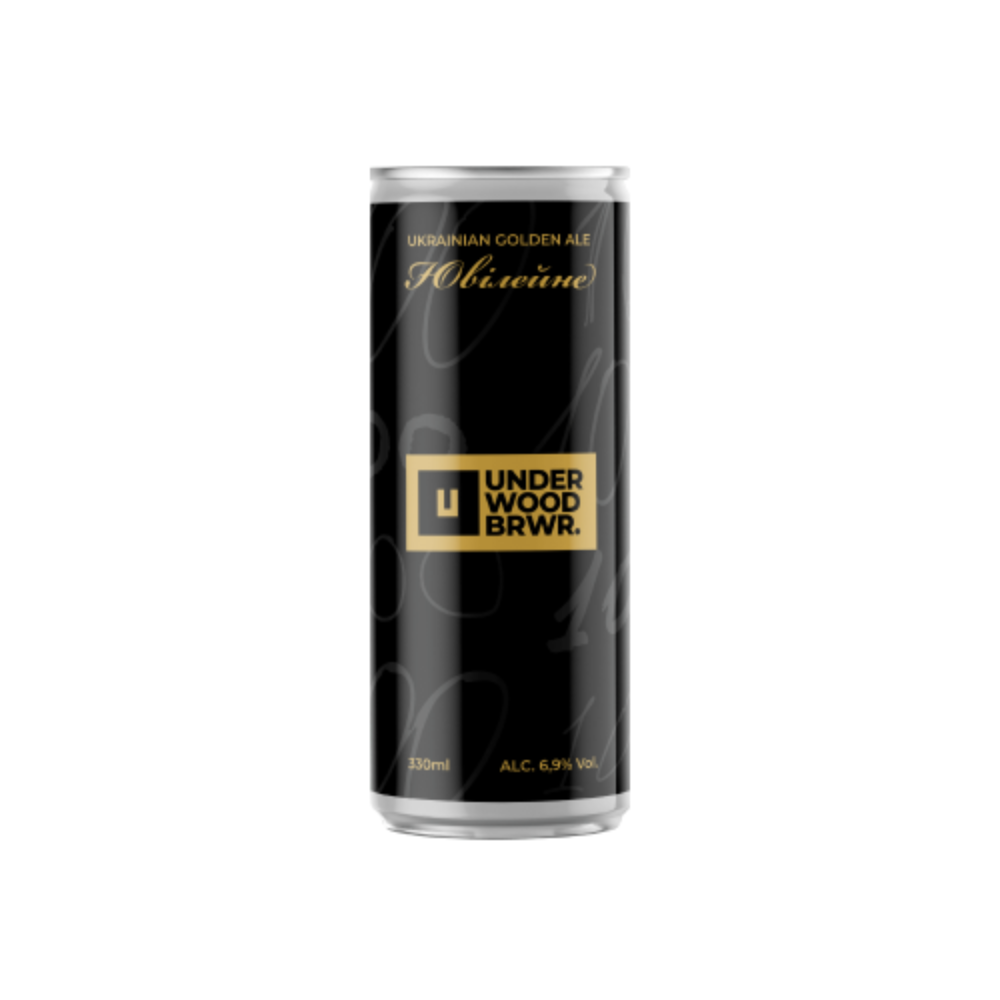 Пиво Underwood Ювілейне, UGA, ABV 6.9% IBU 20, 0.33, шт