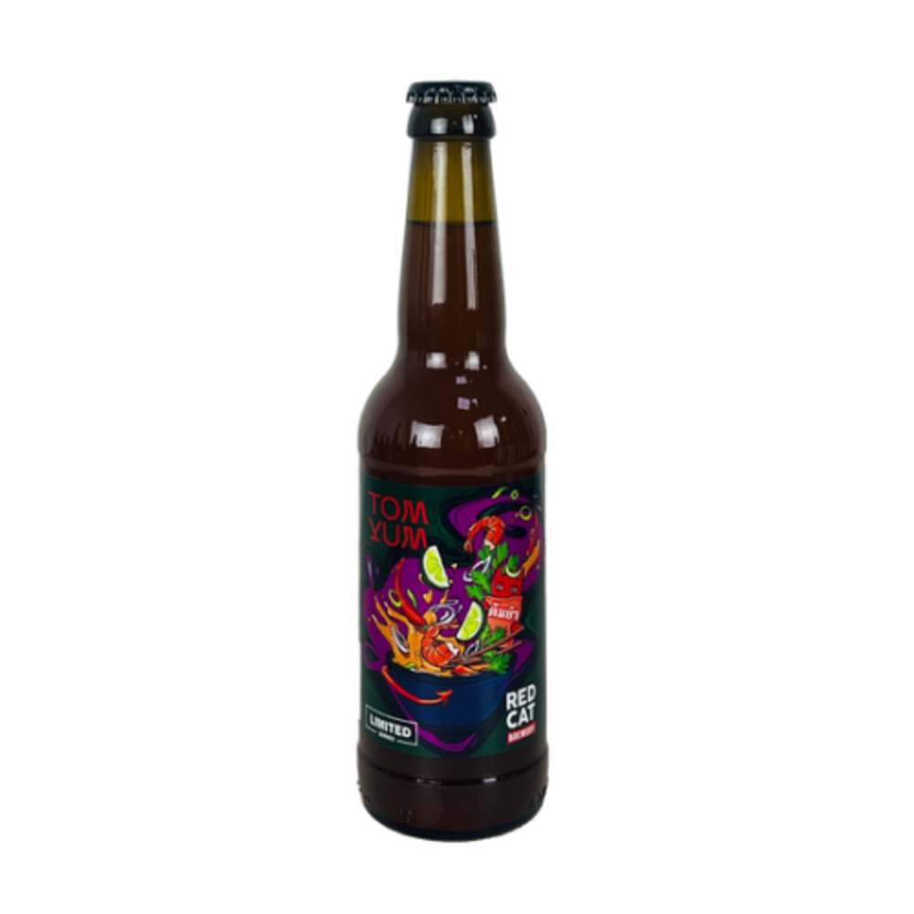 Пиво Red Cat Tom Yum, Tomato, ABV 4.5% IBU 8, 0.33, шт