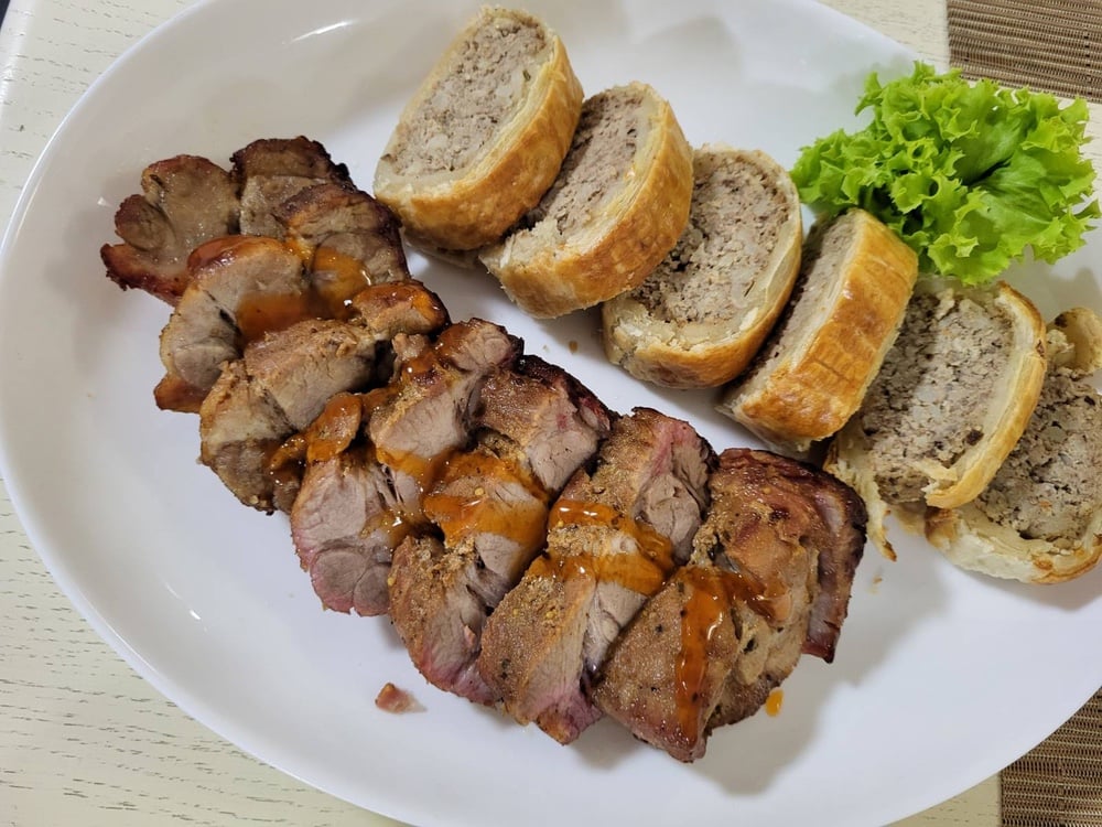 Шия запечена з маїною