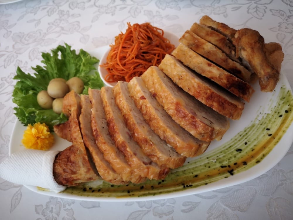 Курка фарширована