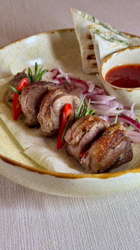 Шашлик з качки