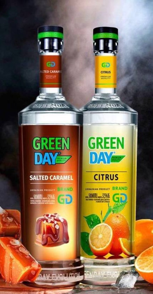 Горілка Green Day Цитрус