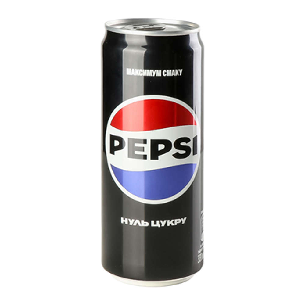 Напій Pepsi 0.33 л (без цукру, ж/б)