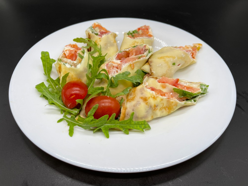 Млинчички з лососем