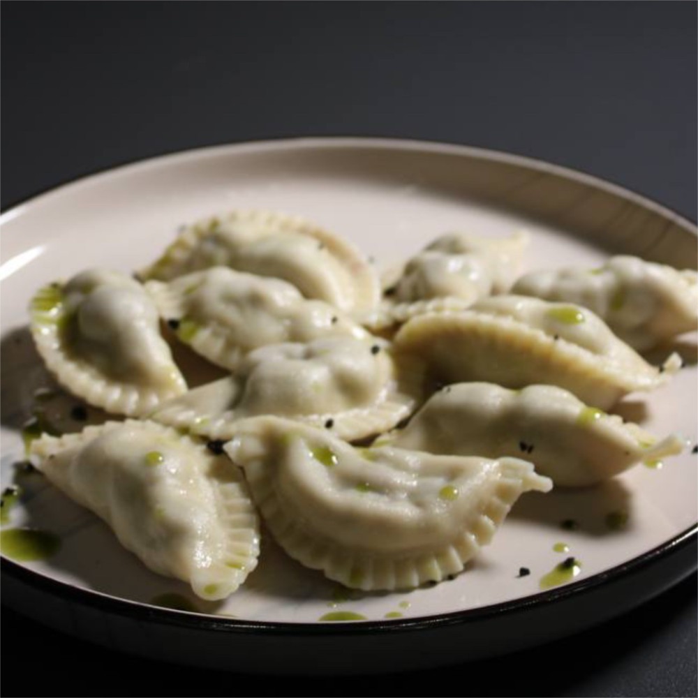 Вареники з картоплею.