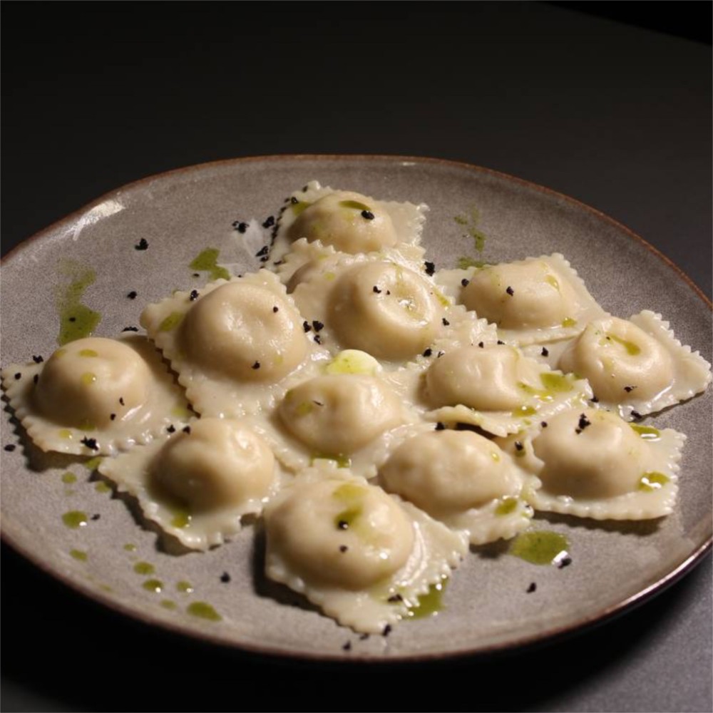 Равіолі з індичкою.